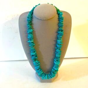 Turquoise Long Necklace.